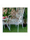 Be Comfy Gartenstuhlkissen Blau Blumen 45x48cm