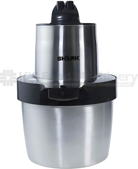 Dynamic Shark BK-A60 Commercial Blender 1kW Silver With Jug Capacity 6lt 27x22x40cm