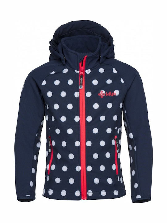 Kilpi Kids' Sports Jacket with Hood Dark Blue