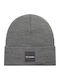 City Trek Heavyweight Beanie Unisex Σκούφος Πλεκτός σε Γκρι χρώμα