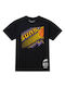 Mitchell & Ness Men's Short Sleeve T-shirt Black