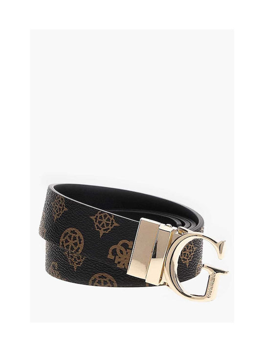 Guess Leather Women's Belt Brown