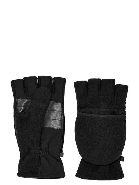 Ugg Australia Μαύρα Ανδρικά Fleece Γάντια
