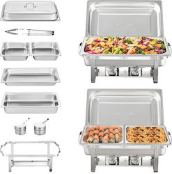 Bain Marie Servieren mit Reservoir