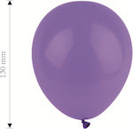 Set of 20 Balloons Latex Purple