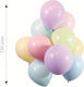 Set of 100 Balloons Latex Multicolour