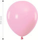 Set of 8 Balloons Latex Pink