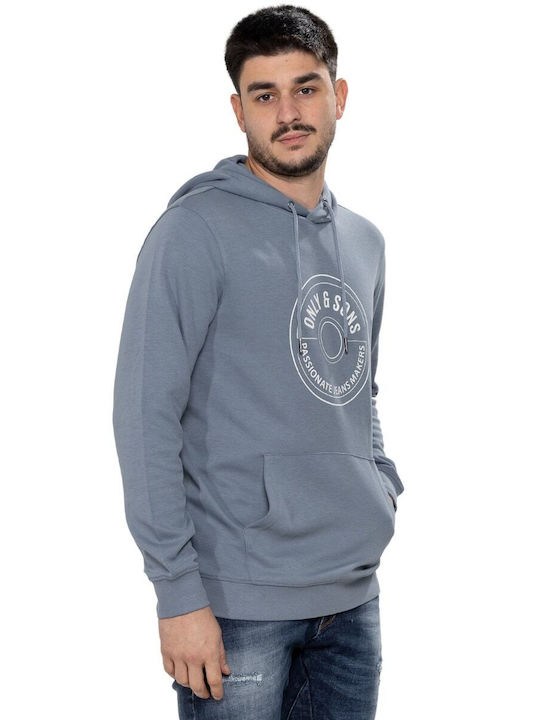 Only & Sons Men's Sweatshirt with Hood ''Flint Stone''