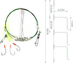 Tpster Leiter Rigging zum Angeln No15