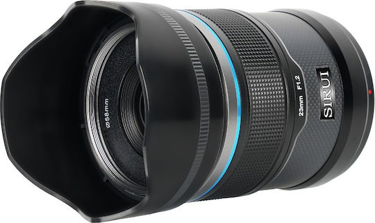 Sirui Crop Φωτογραφικός Φακός Sniper 23mm F/1.2 Autofocus Wide Angle για Nikon Z Mount Μαύρος
