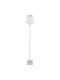 Century Outdoor Floor Lamp LED for Outdoor Space 2W with Warm White Light IP44 White