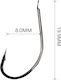 Tpster Fishing Hooks Set 8pcs No13