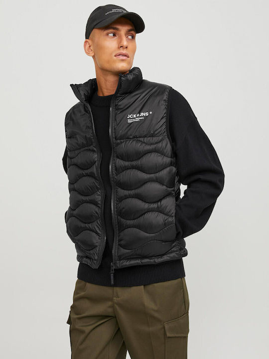 Jack & Jones Αμάνικο Μπουφάν Puffer Αδιάβροχο B...