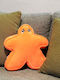 Rathskellers Pernă decorativă pentru copii Meeplemoods: Happy Vs Angry - Signature Orange Portocaliu