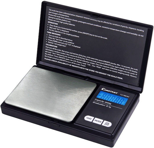 Constant Electronic Precision Commercial Scale with Weighing Capacity of 0.2kg and Division 0.01gr