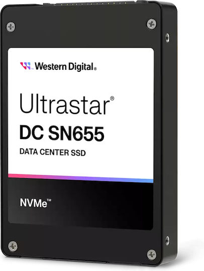Western Digital Ultrastar DC SN655 SSD 15,4TB Typ 2.5'' mit PCI Express 4.0