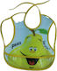 Baby Bibs Αδιάβροχη Σαλιάρα Υφασμάτινη Κίτρινη