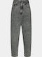 Damenjeans in Karotten-Passform Gray