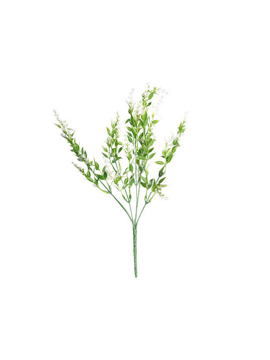 Artificial Lavender bouquet White 38cm