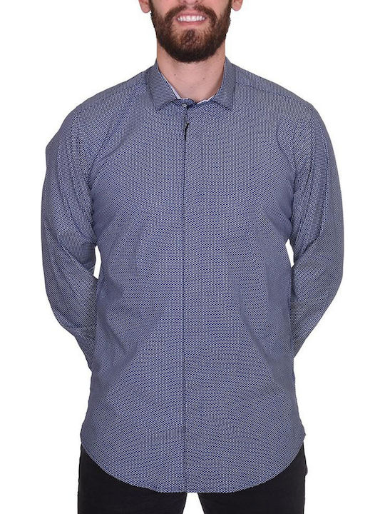Endeson Fashion Langärmlig Hemd Blue.