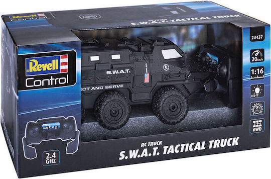 Revell RC Truck S.W.A.T. Радиоуправляемо Автомобил Черен