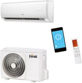 Ferroli Giada Mono Klimaanlage Inverter 12000 BTU A++/A+ mit WiFi