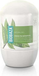 Biobaza Green Tea Sensation Deodorant Natural sub formă de Roll-On Fără aluminiu 50ml