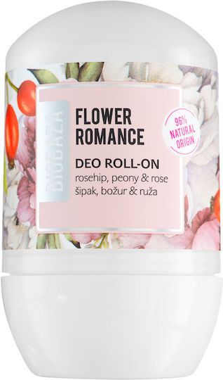 Biobaza Flower Romance Дезодорант Рол-он Без Алуминий 50 мл