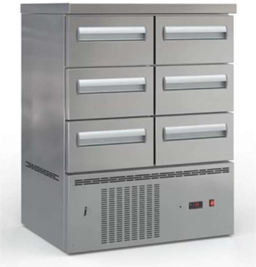 Inox Dobros H110xB90xT70cm PSM.9070.6SIR.PSAR