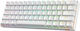 Redragon K530 Draconic Pro Fără fir Gaming Tastatură Mecanică 60% cu Custom Red comutatoare și iluminare RGB (Engleză US) Alb