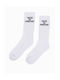 Ombre Socken Weiß 1Pack