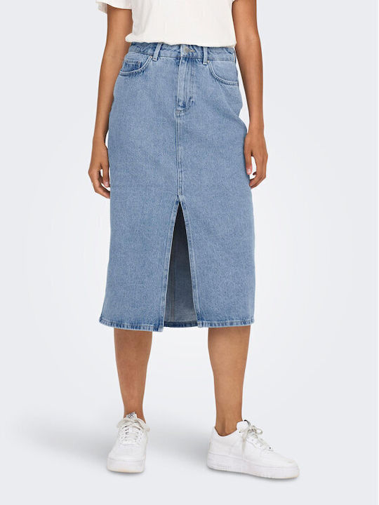 Only Denim Skirt in Blue color