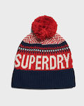 Superdry Fairisle Beanie Ανδρικός Σκούφος Πλεκτός