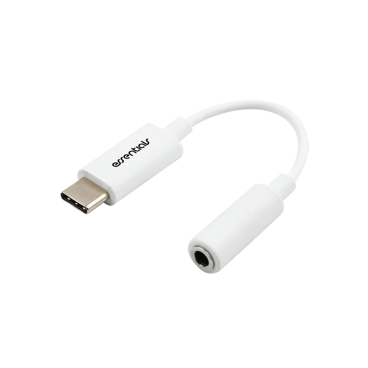 Essentials Μετατροπέας USB-C male σε 3.5mm female Λευκό 1τμχ 1110641 | Skroutz.gr