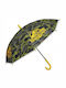 Umbrelă pentru copii Baston Gri cu diametrul de 48.5cm.