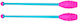 Athlopaidia Rhythmic Gymnastics Clubs 45cm Turquoise