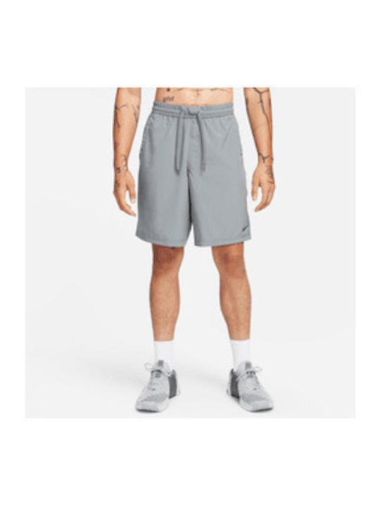 Nike Form Αθλητική Ανδρική Βερμούδα Dri-Fit Γκρι