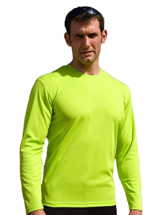 Result Men's Short Sleeve Promotional T-Shirt Lime Green