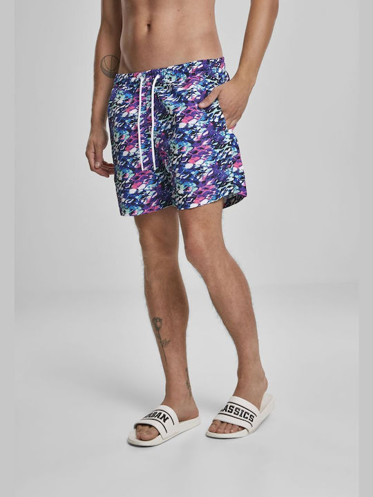 Men's Swimwear Shorts Blue/Pink