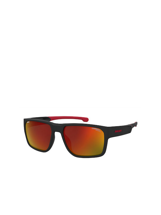 Carrera Carduc Men's Sunglasses with Black Frame and Red Mirror Lens 029/S OIT