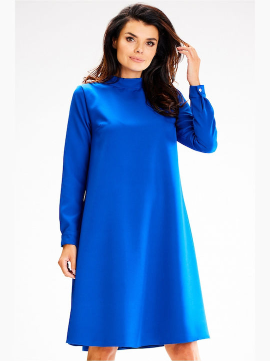 Awama Mini Kleid Blau