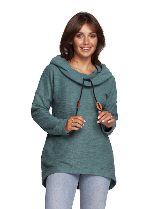 BeWear Women's Long Sweatshirt Green