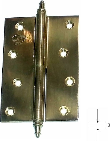 Amig Balama Ușa Alamă Left - Brass 1buc 1007