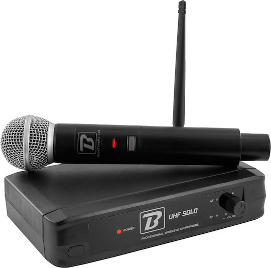BoomToneDj Ενισχυτής Karaoke με Ασύρματο Μικρόφωνο UHFSOLO F2 Μαύρος