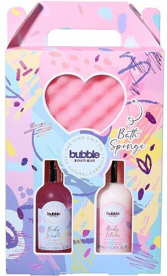 Sunkissed Bubble Boutique Lather & Soak Skin Care Set for Moisturizing & Body Cleaning