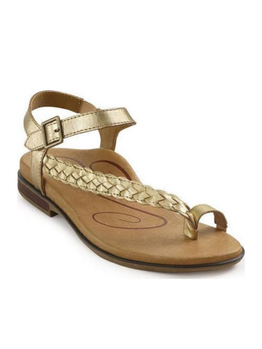 Aetrex Sandals Gold