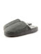 Love4shoes Men's Printed Slippers Gray