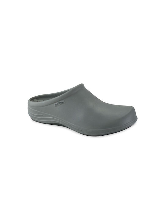 Aetrex Clogs Gray