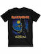 Rock Off T-shirt Iron Maiden Gray Cotton