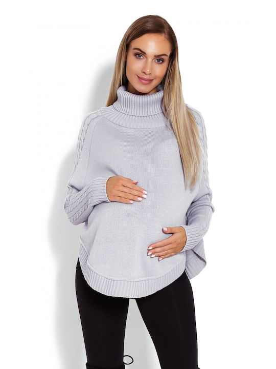 PeeKaBoo Maternity Sweater Gray